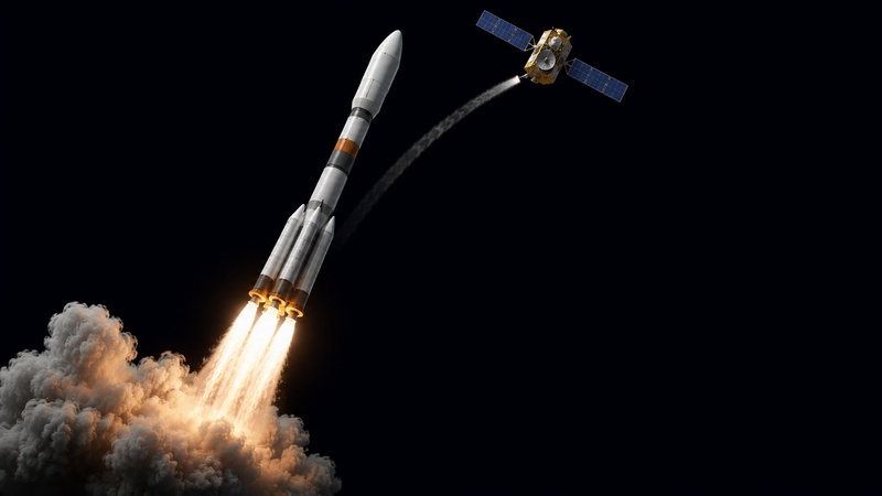 First Satellite Launch Icon